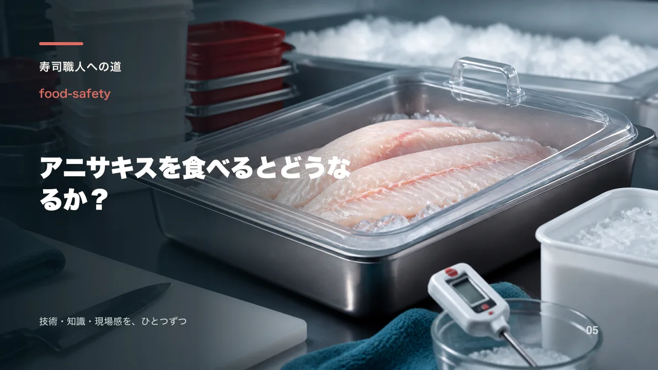 アニサキスを食べるとどうなるか?