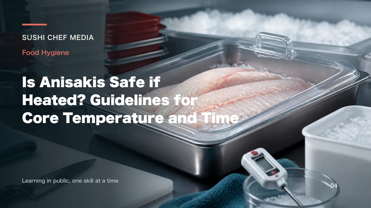 Is Anisakis Safe if Heated? Guidelines for Core Temperature and Time