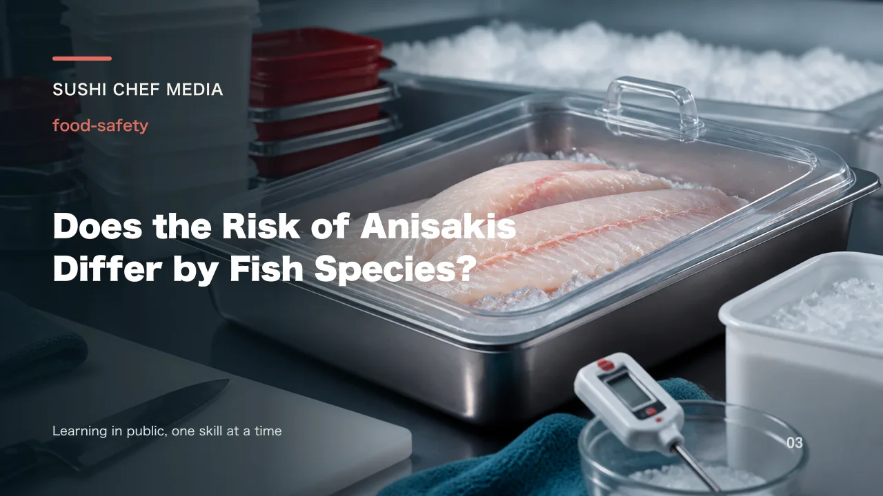 Does the Risk of Anisakis Differ by Fish Species?