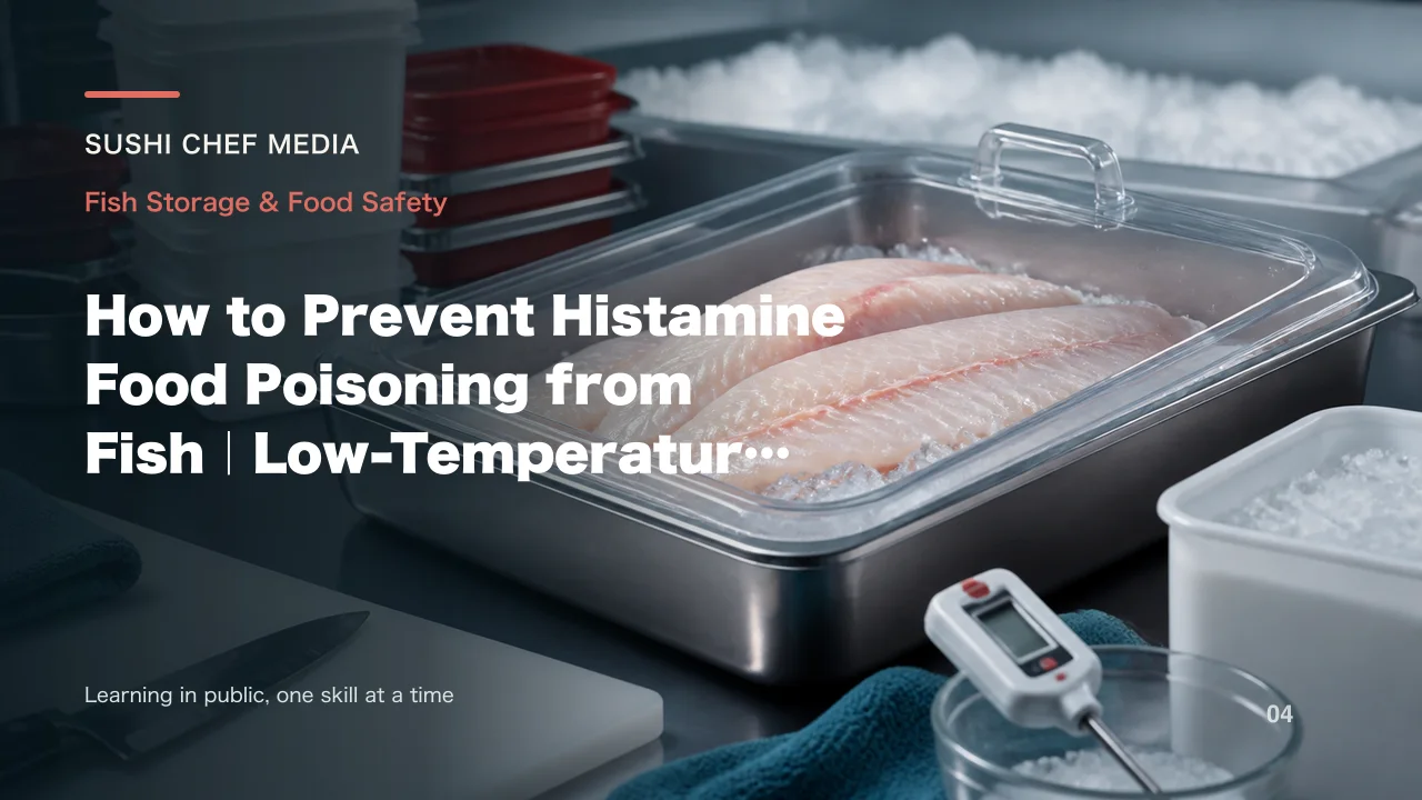 How to Prevent Histamine Food Poisoning from Fish|Low-Temperature Management After Purchase