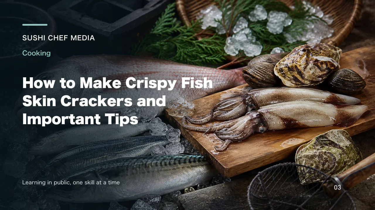 How to Make Crispy Fish Skin Crackers and Important Tips