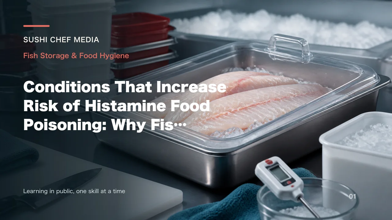Conditions That Increase Risk of Histamine Food Poisoning: Why Fish Should Not Be Left at Lukewarm Temperatures
