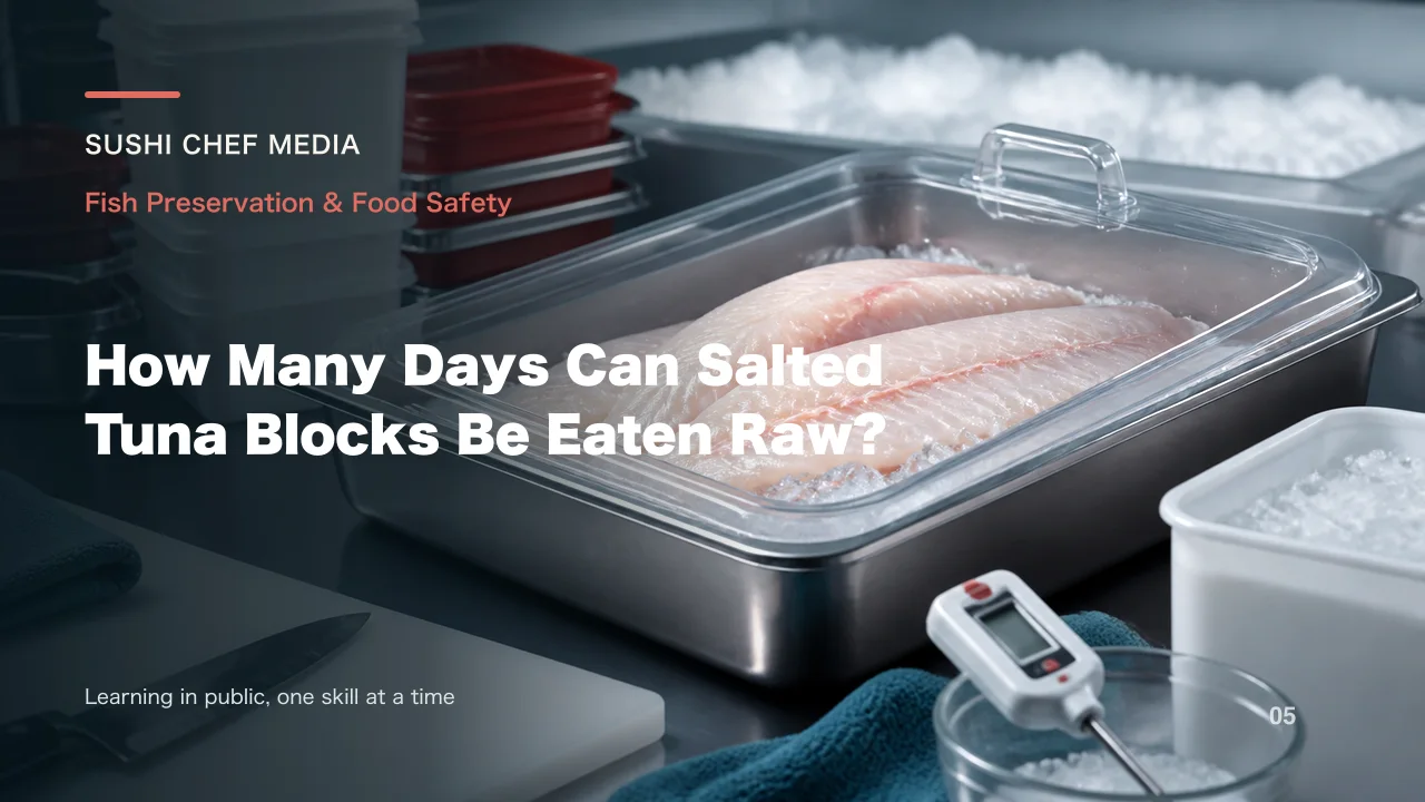 How Many Days Can Salted Tuna Blocks Be Eaten Raw?