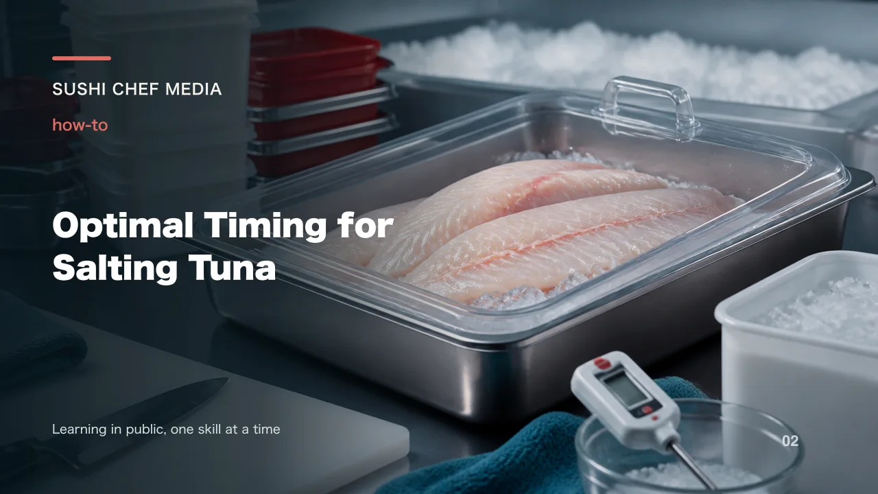 Optimal Timing for Salting Tuna