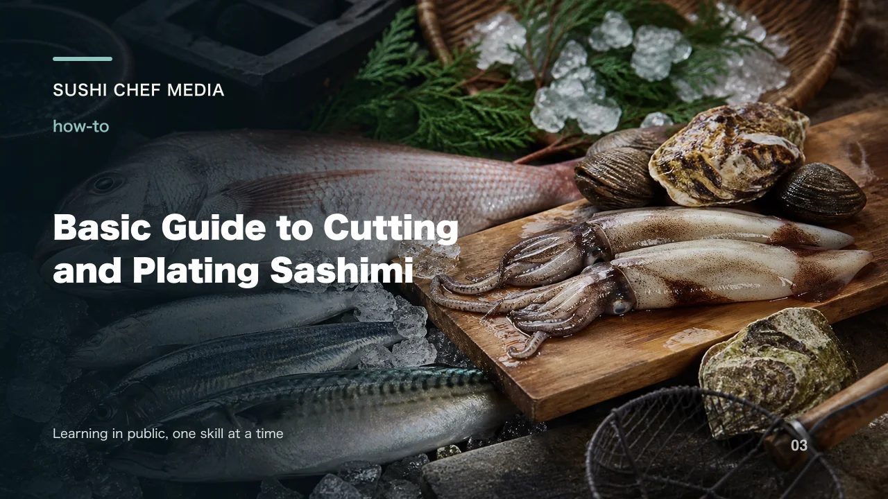 Basic Guide to Cutting and Plating Sashimi