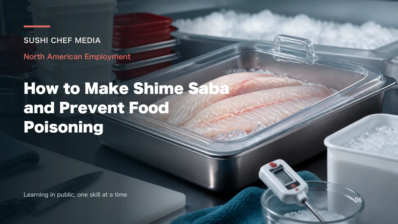 How to Make Shime Saba and Prevent Food Poisoning