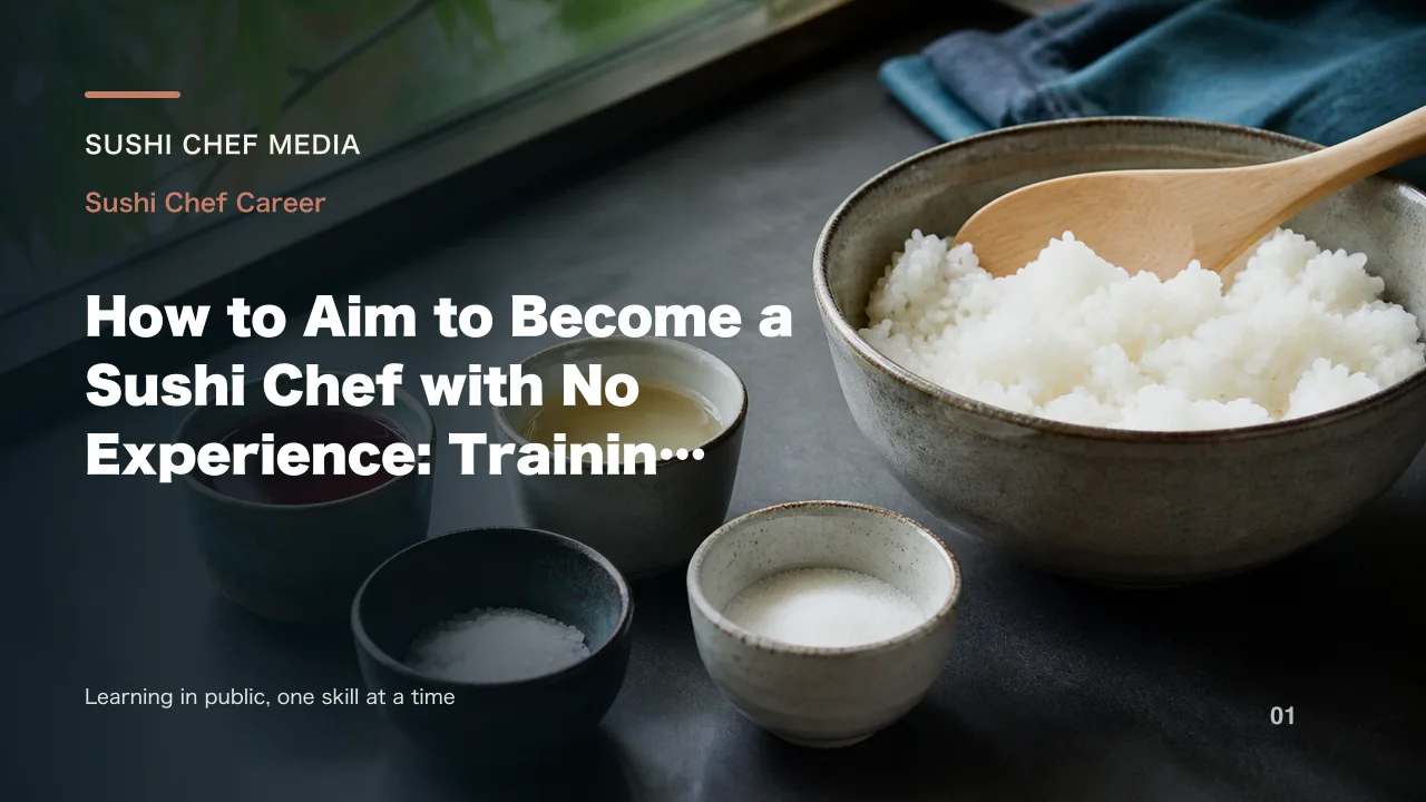 How to Aim to Become a Sushi Chef with No Experience: Training Content, Age Limits, and Overseas Employment Tips