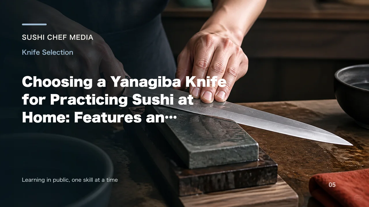 Choosing a Yanagiba Knife for Practicing Sushi at Home: Features and Selection Tips