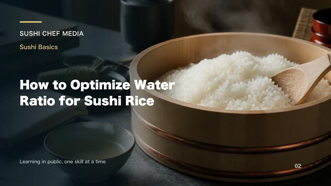 How to Optimize Water Ratio for Sushi Rice
