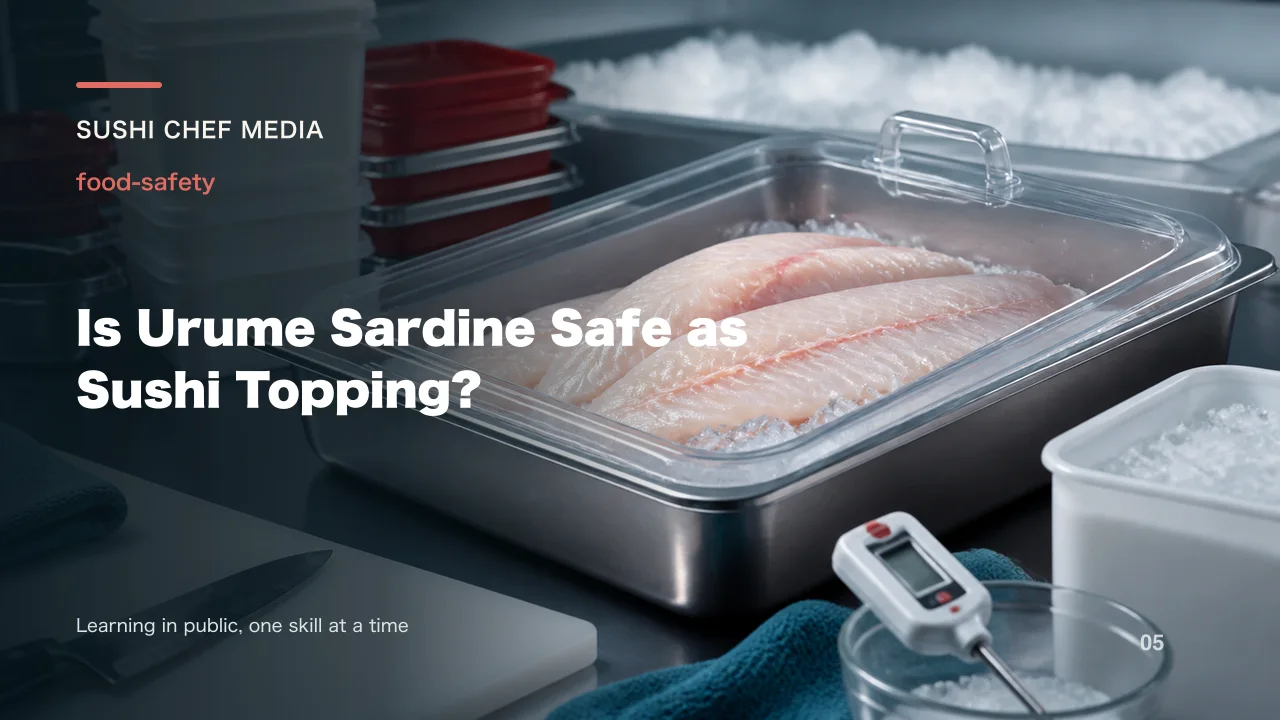 Is Urume Sardine Safe as Sushi Topping?