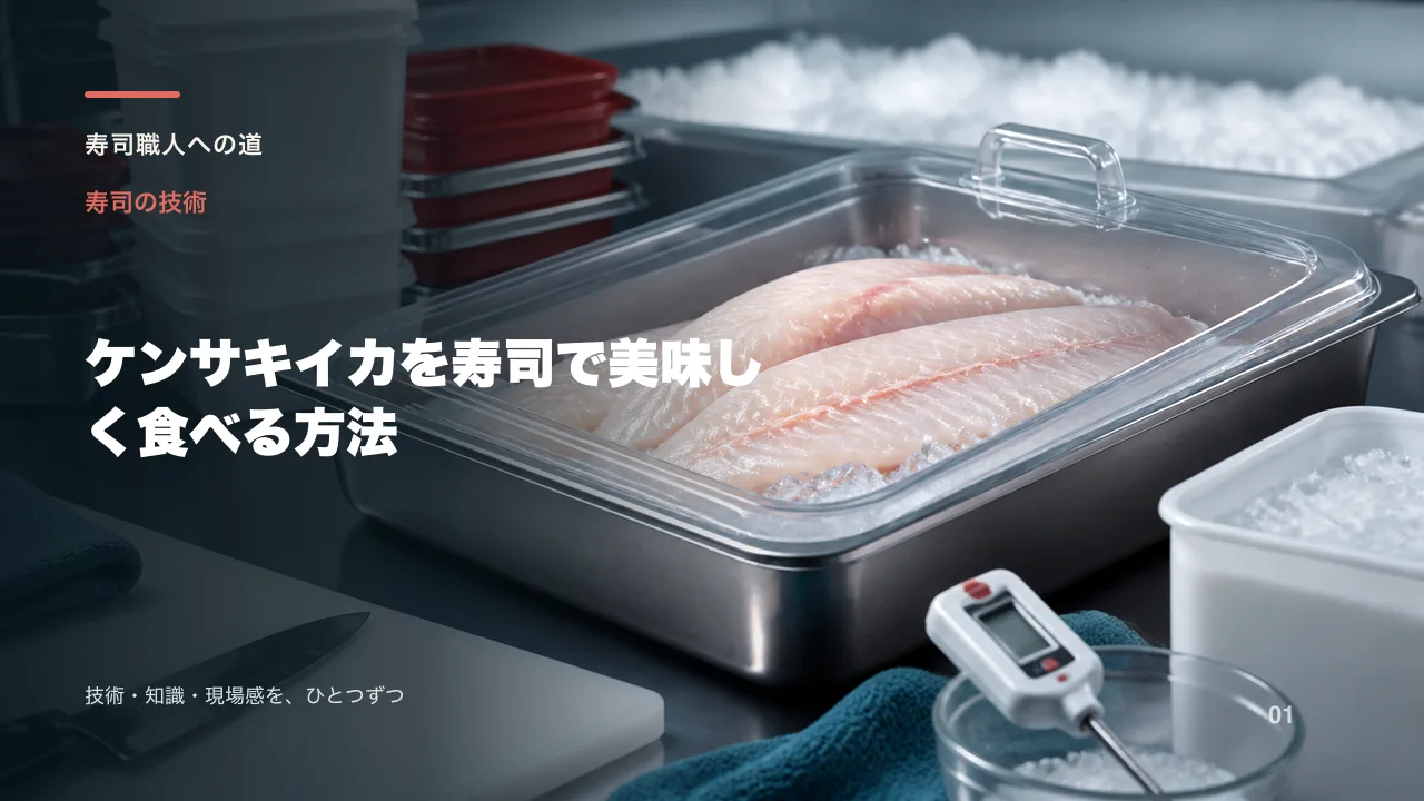 ケンサキイカを寿司で美味しく食べる方法