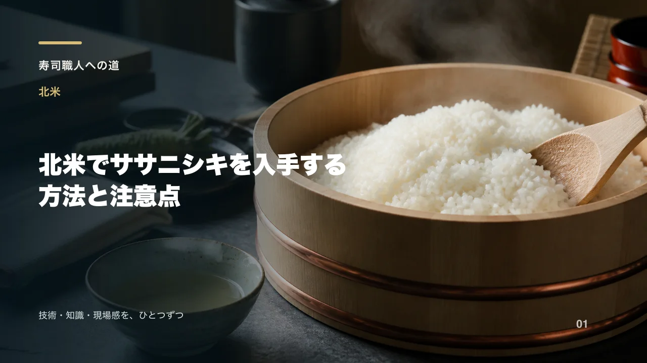 北米でササニシキを入手する方法と注意点