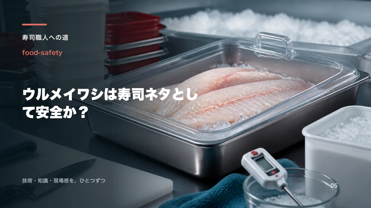 ウルメイワシは寿司ネタとして安全か?