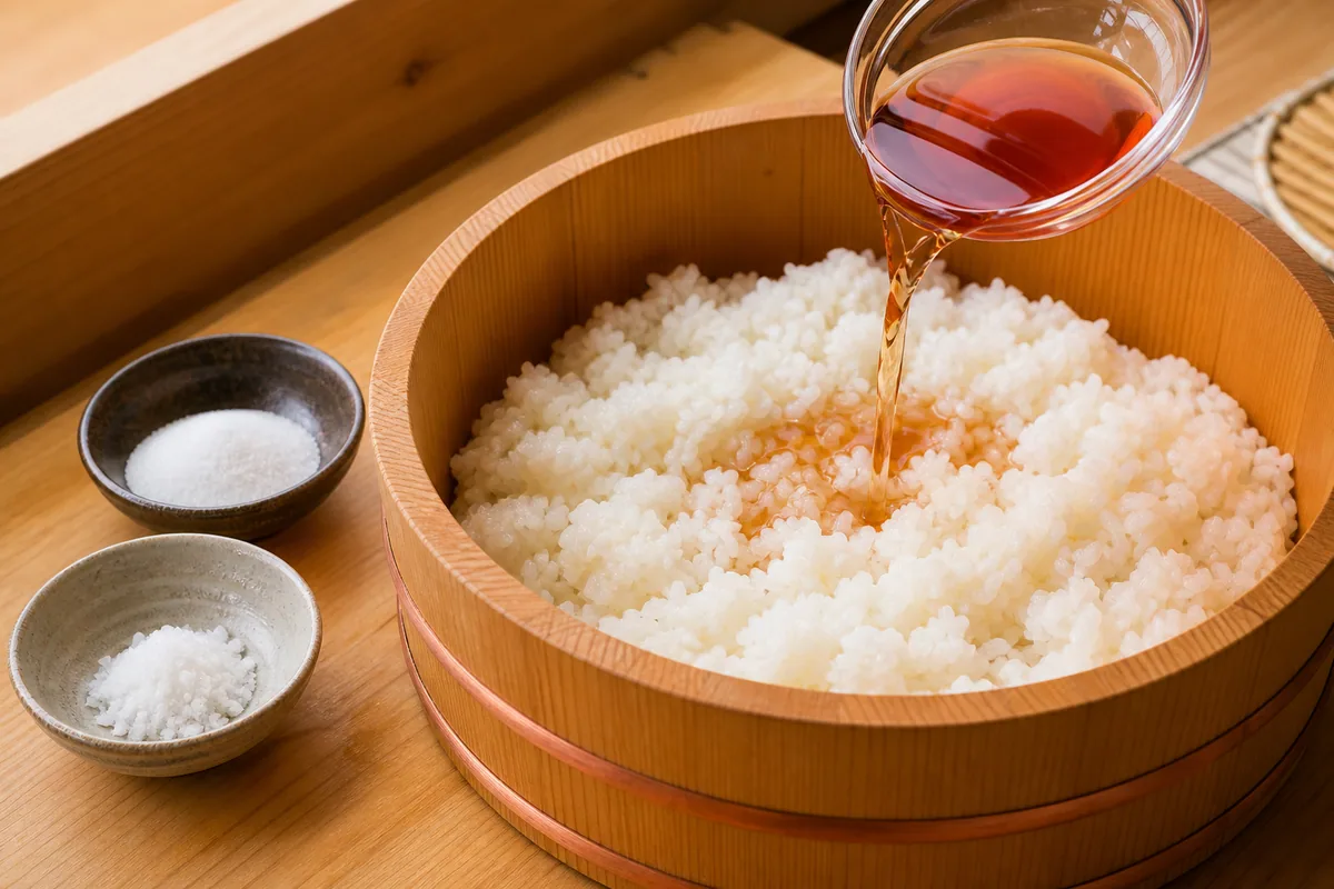 穀物酢300gで作る合わせ酢の最適な比率とは？に関連する酢合わせのイメージ